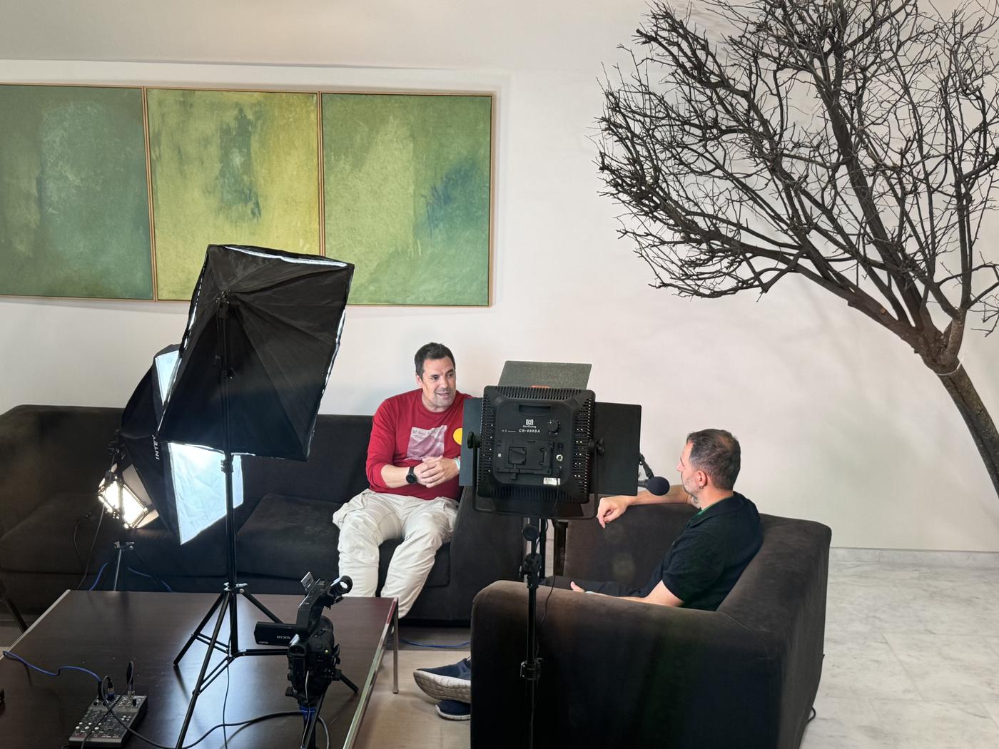 Grabación de entrevistas — zona podcast