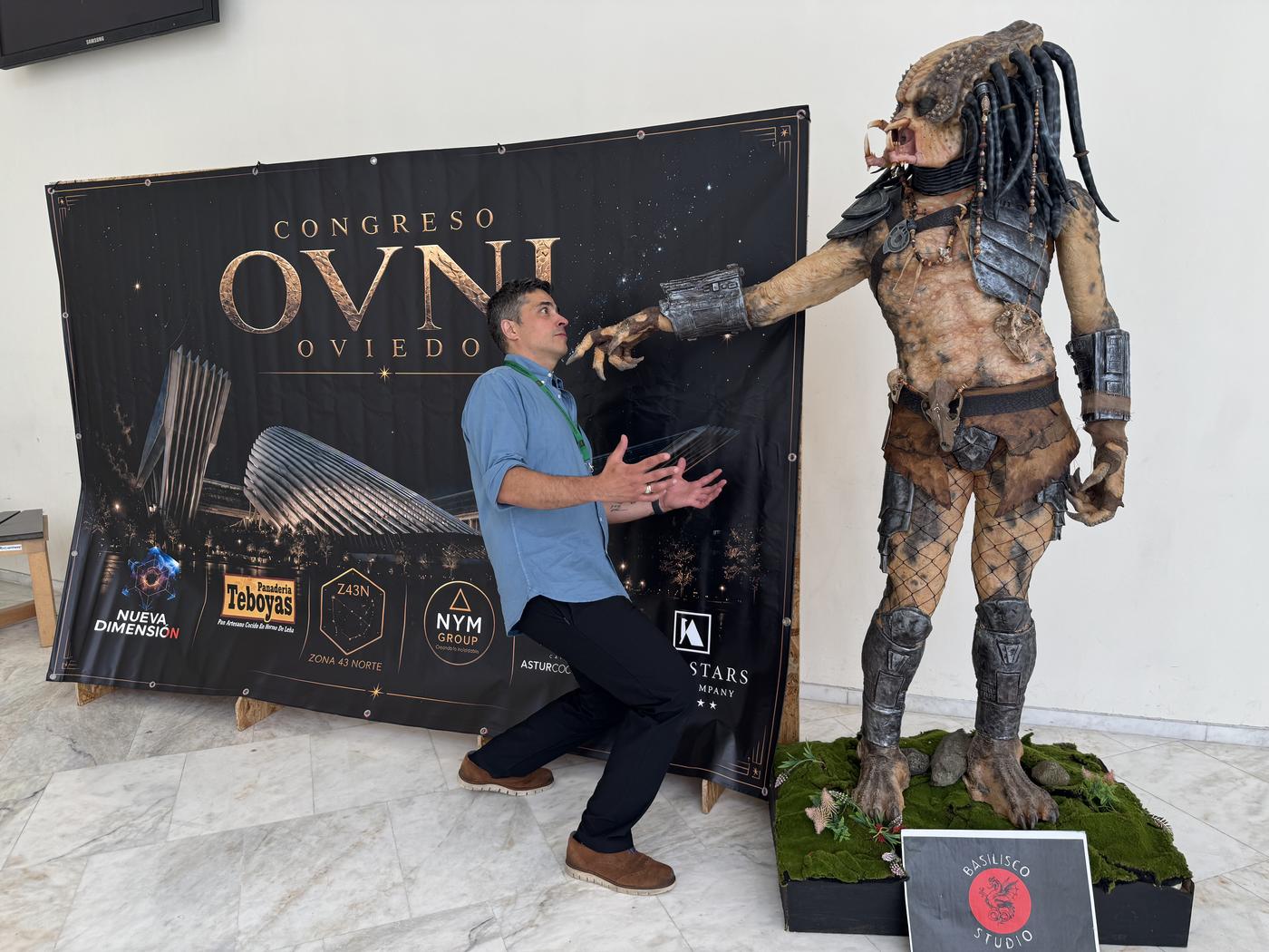 El Predator de la exposición